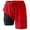 Z01-Red, variant on YAYUBA 7 Inch Swim Trunks Men 2 In 1 Soft Compression Liner Quick Dry Breathable Solid Mens Board Shorts Comfy Stretch Lined Summer Beach Bathing Suit Beach Board Shorts