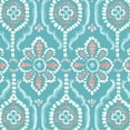 thumbnail image 4 of Mainstays 18" x 19" Turquoise Medallion Rectangle Outdoor Seat Cushion (2 Pack), 4 of 9