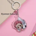thumbnail image 4 of Jujutsu Kaisen-Colgante de acrílico de dibujos animados, llavero con estampado de doble cara periférico de Anime, mochila bonita, adornos colgantes BANDAI, 4 of 5