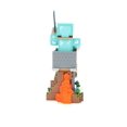 thumbnail image 4 of Exquisite Gaming Minecraft: Steve Cable Guy R.E.S.T Collectable Figure Device Holder, 4 of 7
