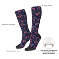 thumbnail image 4 of Sigee Flowers And Humming Bird for Socks for Men Women Socks Stocking Compression Socks, 4 of 6
