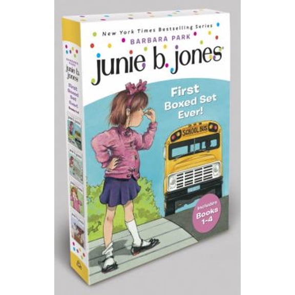 Pre-Owned Junie B. Jones First Boxed Set Ever! Books 1-4 by Barbara Park (Paperback), Children's Books, English