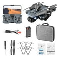 thumbnail image 1 of Pisexur Electrónica para Hombres Drone con Cámara ESC Motor sin Escobillas Control Remoto Evita Obstáculos y Luces Geniales Cuadricóptero RC 2.4G Retención de Altitud Zoom 50x Electrónica para Niños,, 1 of 9