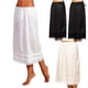 thumbnail image 1 of 2023 Nueva moda de mujer de encaje enagua falda suave enagua debajo del vestido falda larga falda de seguridad de gran tamaño, 1 of 4