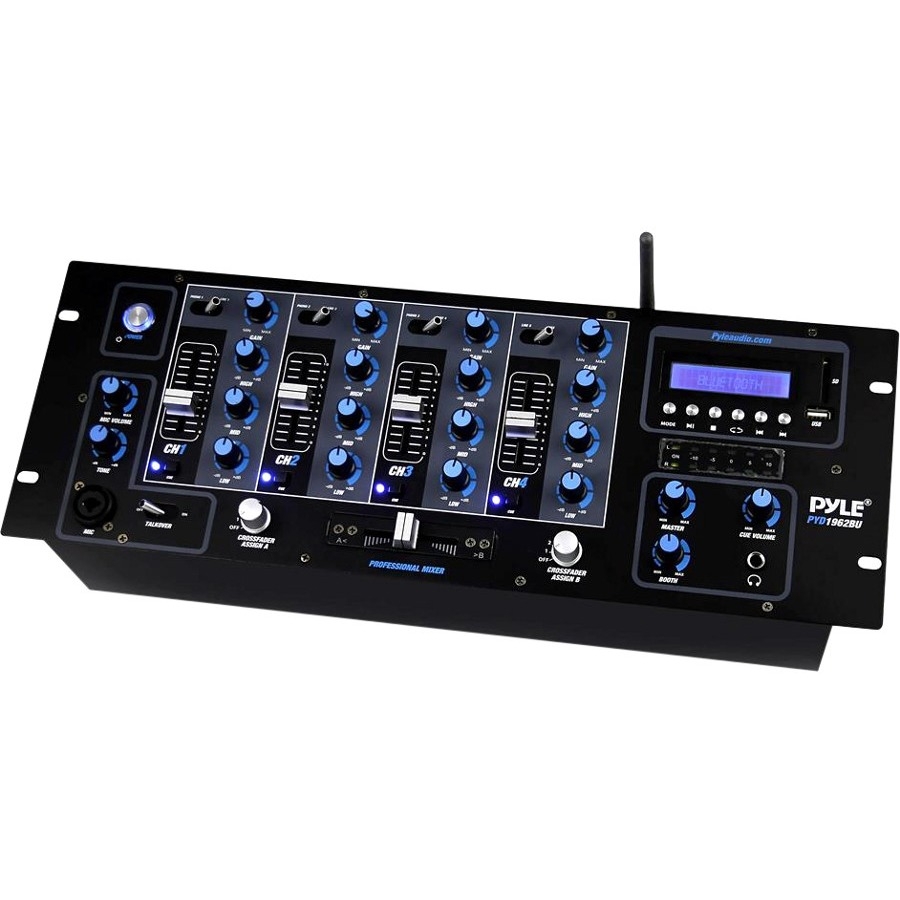 BT DJ MIXER 4CH W/