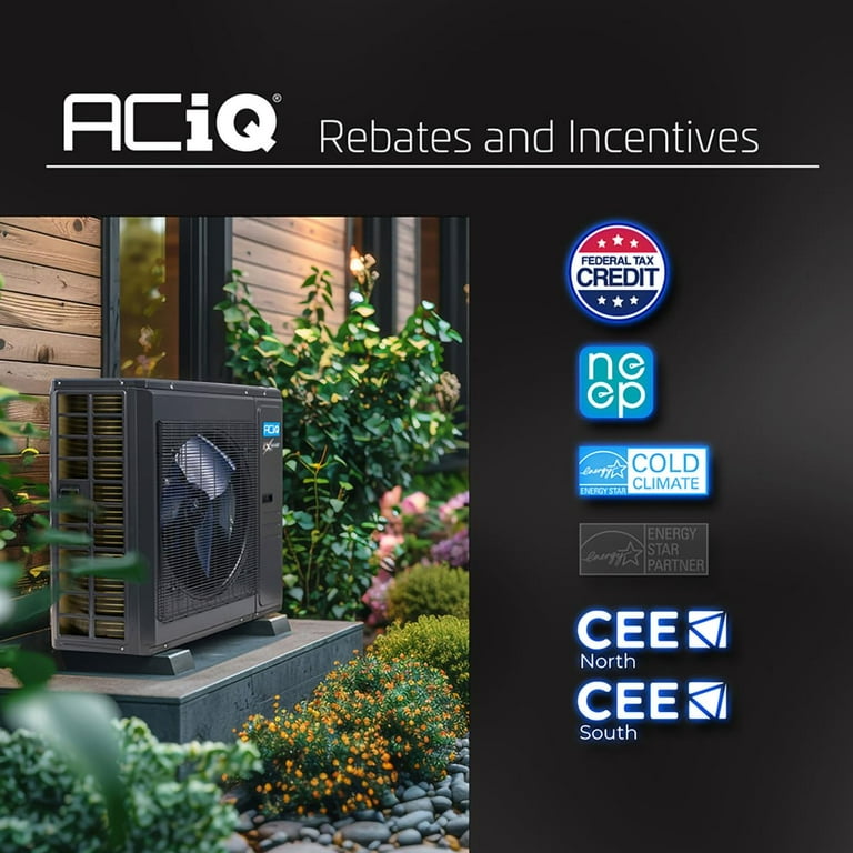 ACiQ 48,000 BTU Extreme Heat Unitary Mini Split AC/Heating System