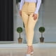 thumbnail image 3 of Pantalones casuales Umfun para mujer, pantalones de tubo de cintura alta con bolsillos para el trabajo, pantalones ajustados lisos, pantalones cómodos beige M, 3 of 5