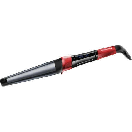 Remington Pro 1-1½" Curling Wand with Silk Ceramic Advanced Technology, Red, CI96X7B