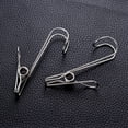 thumbnail image 6 of HEATSHAKING 5Pcs Metal Clips Clothes Pins Clamps Household Items Laundry Silver, 6 of 8