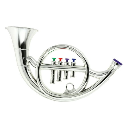 

1Pc Simulated French Horn Horn Model Lifelike Horn Toy Children performance Props