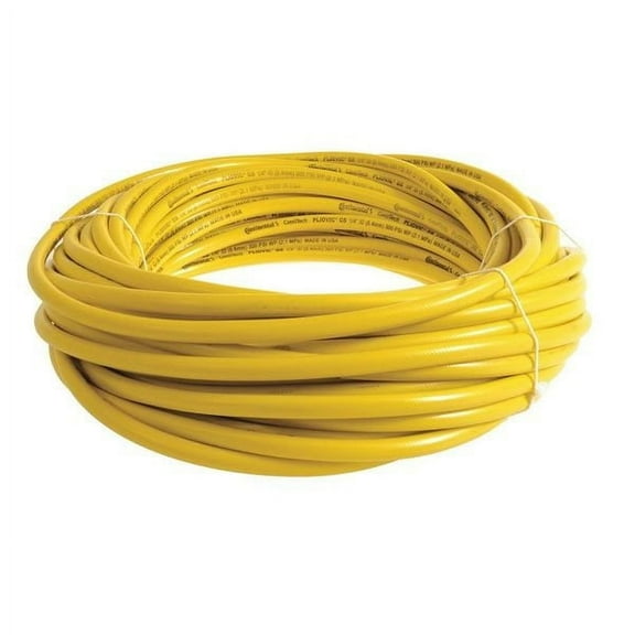 Continental Air Hose,3/8" ID x 50 ft.,Yellow PLY03830-50