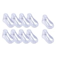 thumbnail image 2 of facefd 10Pcs Transparent Baby Shoe Stretcher Professional for Socks Store Shoes Socks Clear 9cm, 2 of 9