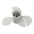 thumbnail image 5 of Propeller 9 7/8x12 for Yamaha Outboard 25-30HP Aluminum 10 Tooth OEM NO:664-45954-00-EL 9.9x12, 5 of 5
