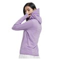 thumbnail image 4 of Chaqueta ligera con capucha y protección solar UPF 50+ con cremallera completa para mujer, 4 of 8