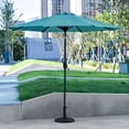 thumbnail image 3 of WestinTrends Paolo 9 Ft Patio Umbrella with Base Included, Market Table Umbrella with with 30 Pound Solid Round Concrete Base, Turquoise, 3 of 8