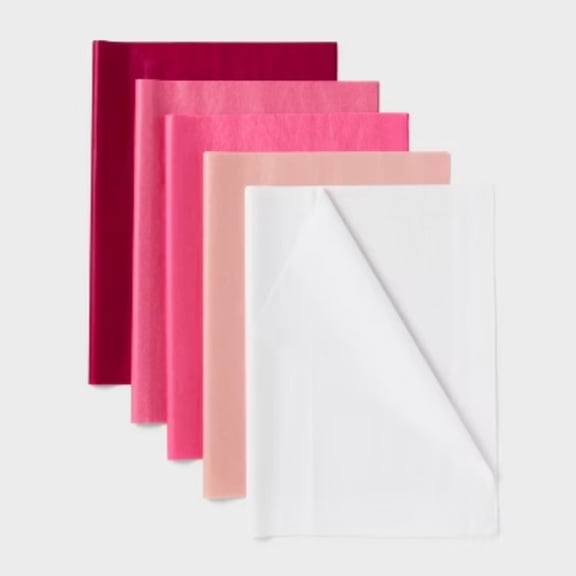 20ct Tissue Paper Pink - Spritz: Gift Bag Tissue, All Occasions, 16.5" x 24", 20 Pack