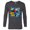 Charcoal Heather, variant on Marvel Spider-Man Miles Morales Spider-Gwen Family Trip 2024 - Long Sleeve T-Shirt for Men - Customized-White