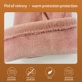 thumbnail image 3 of Minnieouse 1 par de guantes para mujer, cálidos guantes térmicos de terciopelo, mitones cálidos a prueba de viento, ropa de Color sólido, decoración guantes y mitones Beige Minnieouse AP013039-03, 3 of 6
