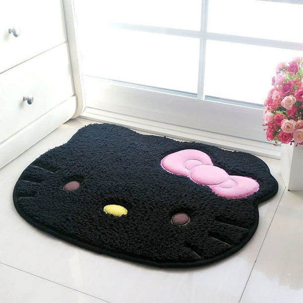 Sanrio Hello Kitty Rug Cartoon Cute Floor Bath Mat Velvet Memory Cotton ...