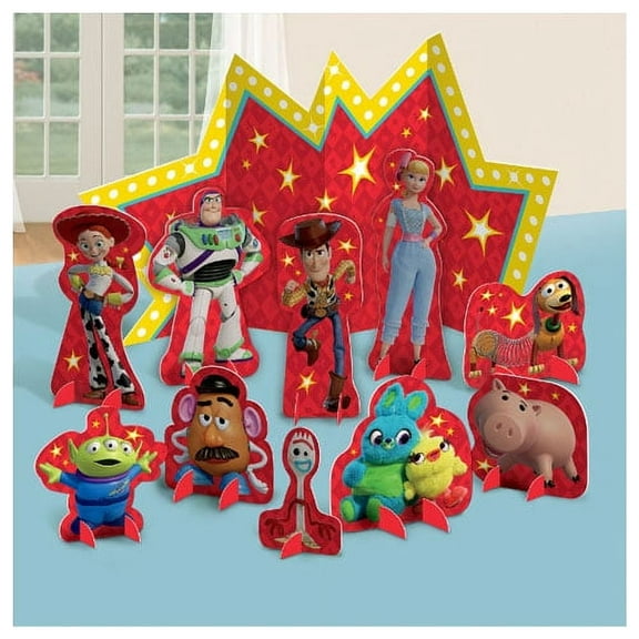 Various Toy Story 4 Red Cardstock Table Decoration
