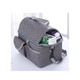 thumbnail image 4 of Lonchera Térmica de Gran Capacidad, Gris Lab.G  Bolsa De Lunch Térmica, 4 of 4