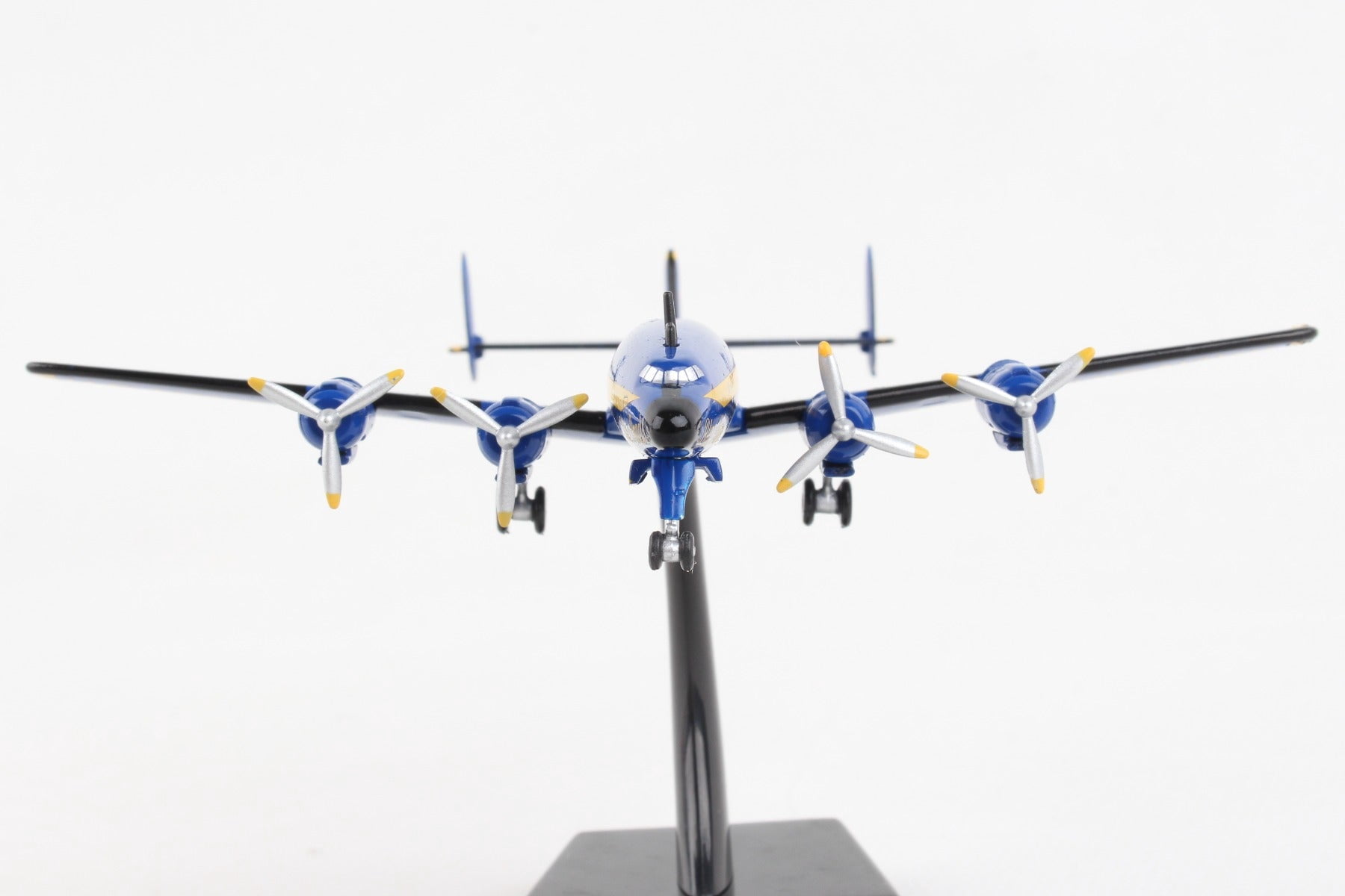 Lockheed L-1049G Super Constellation Commercial Aircraft "Blue Angels" US Navy 1/300 Diecast Model Airplane by Postage Stamp