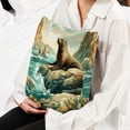 thumbnail image 6 of Sea Lion Decorative Pillows Covers with Unique Patterns for Bed, Home Decor - Set of 2 Pillow Inserts - Available in 16x16, 18x18, 20x20 Inches for Various Occasions, 6 of 6