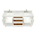 thumbnail image 7 of Ariel S073DCW2RVOGRY Magnolia 72" Free Standing Double Basin Vanity Set - Grey, 7 of 7