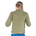 thumbnail image 2 of Chamarra Oggi Mujer Corte Slim Gabardina Verde OGGI JEANS CHAMARRA DAMA OLIVO, 2 of 5