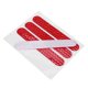 thumbnail image 3 of Cubierta de Rueda Trasera Delantera Etiqueta Engomada Reflectante de Carcasa Protectora para Max G30 Scooter Accesorios 16 Piezas, Rojo, 3 of 5