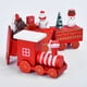 thumbnail image 3 of Tren de madera en miniatura, adornos navideños de trenes, adornos navideños, adornos navideños de caravanas en miniatura, minifiguras, adornos para el interior del hogar, 3 of 5