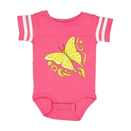 

Inktastic Lemon butterfly Gift Baby Boy or Baby Girl Bodysuit