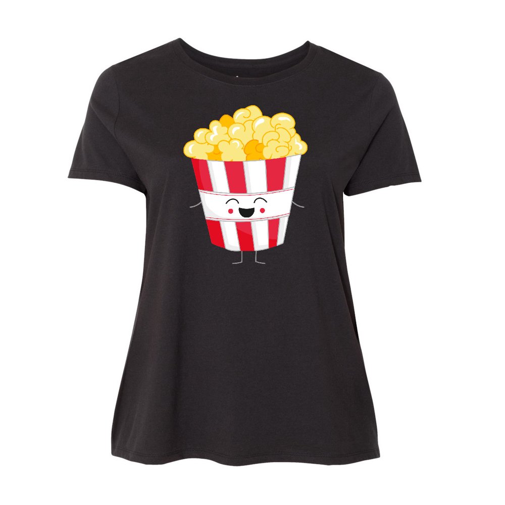 INKtastic Popcorn Costume Women's Plus Size TShirt