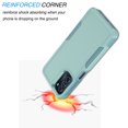thumbnail image 4 of For Moto G pure/ G Power（2022）Case, 2 in 1 Hard PC Phone Case for Moto G pure/ G Power（2022）, Rubber & Rugged Shockproof Full Body Protection Case Cover-Black, 4 of 8