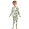 thumbnail image 7 of Boys Pajamas Girls Pajama Cute Giraffe Cute Comfortable Cotton Two-piece Pajama Set, 7 of 7