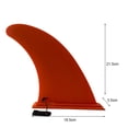 thumbnail image 4 of GLFILL Brand New Surfwater Wave Fin Accessory Stablizer Fit Stand Up Paddle Board Surfboard Slide-in Central Fin Side Splitter Socket red, 4 of 9