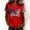 Red, variant on MAIHAN 250th Anniversary T-Shirt American Flag Shirts 4th Of July Crew Neck T-Shirts Shirt Summer Baggy Tops Plus Size T Shirts for Women