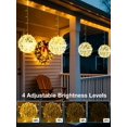 thumbnail image 3 of Bolas de Luces Navideñas Fairdeer Paquete de 8 para Exterior con Control Remoto, 3 of 7