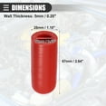 thumbnail image 4 of 1 Set Universal Car Silicone Coolant Cap with Clamp for Coolant Heater Bypass 0.55" 16mm ID, 4 of 6