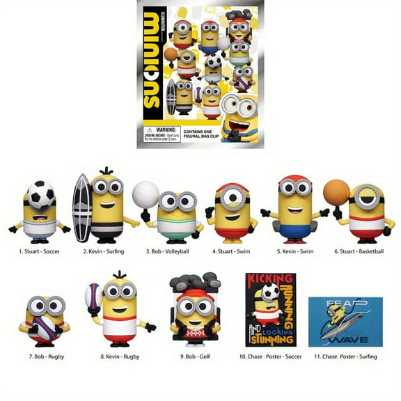 Minions Mystery Keychain Bag