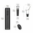 thumbnail image 7 of AIKARO - Electric Wine Bottle Opener Automatic Electronic Corkscrew, Rechargeable (Set), 7 of 7