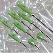 8 Piece Black Phillips and Slotted Screwdriver Set