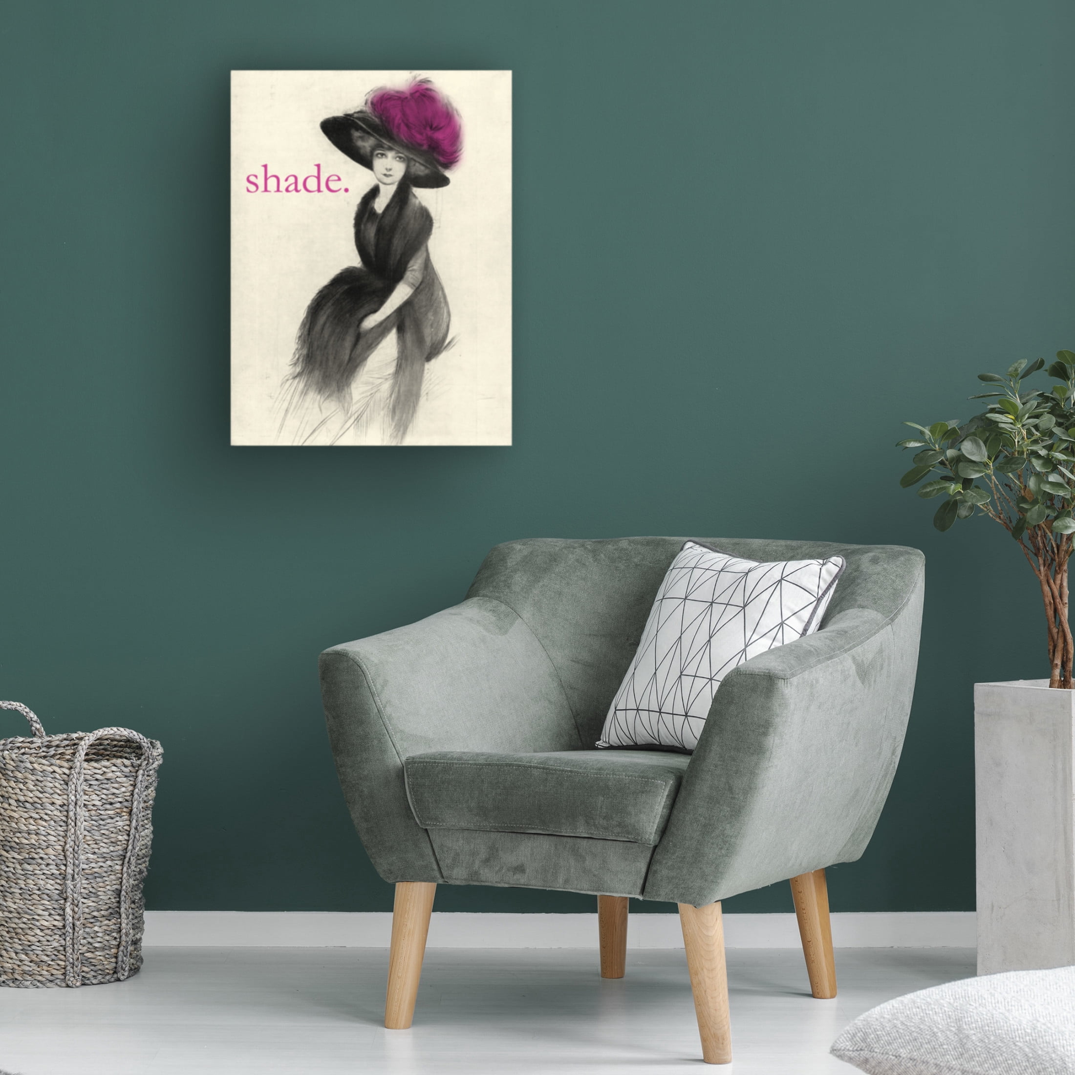 Trademark Fine Art Vision Studio  Shade Canvas Wall Art