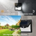 thumbnail image 6 of TORCHSTAR 8Pack 40 LED Solar Security Lights for Garage, Porch, Driveway, Patio, Wireless Solar Motion Lights, 6500K Pure White, 270° Beam Angle, 6 of 8
