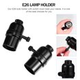 thumbnail image 4 of 5 PCS E26 Pendant Light Socket Bakelite Replacement Lamp Holder With Switch, 4 of 4