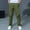 Army Green, variant on Fatuov Boys Back to School Pants Straight Leg Relaxed Casual Pants Lightweight Pleated Summer Sweatpants with Pockets 9-10 Years