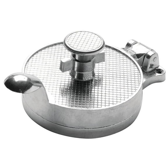 HUBERT® Hamburger Press Hamburger Patty Maker Round Aluminum - 4 1/2"Dia