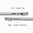 thumbnail image 6 of Apple MacBook Pro 16-in - M3 Pro chip - 12C CPU / 18C GPU, 512GB, 18GB, Silver (Fall 2023) - MRW43LL/A, 6 of 9
