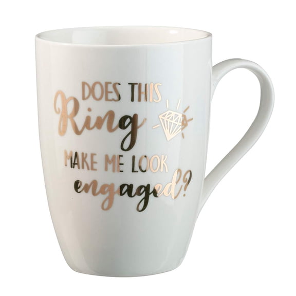 Lillian Rose "Does This Ring Make Me look Engaged" Coffee Mug