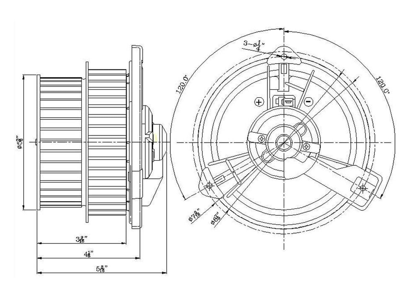 HVAC Blower Motor